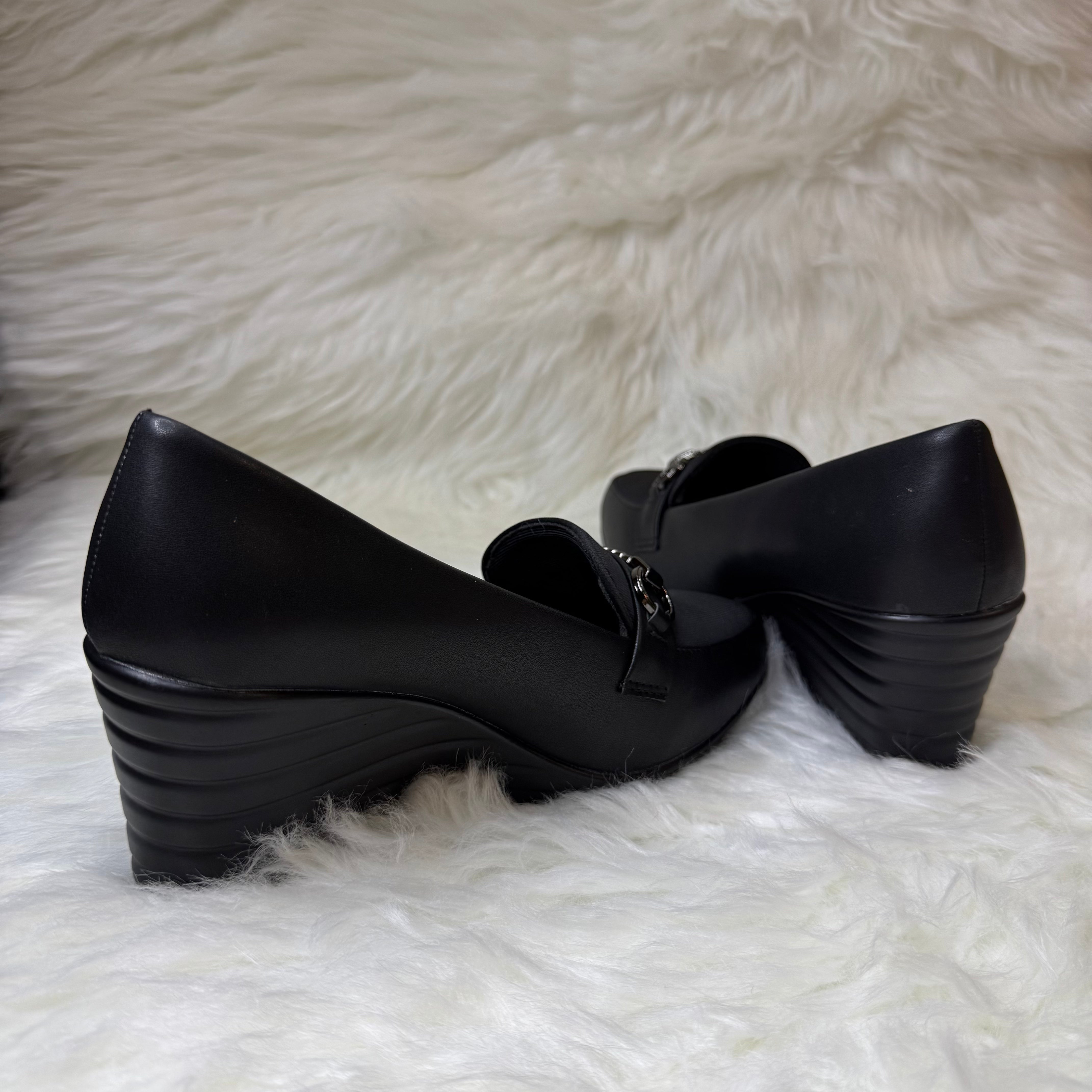 Premium Matte Black Formal Loafers