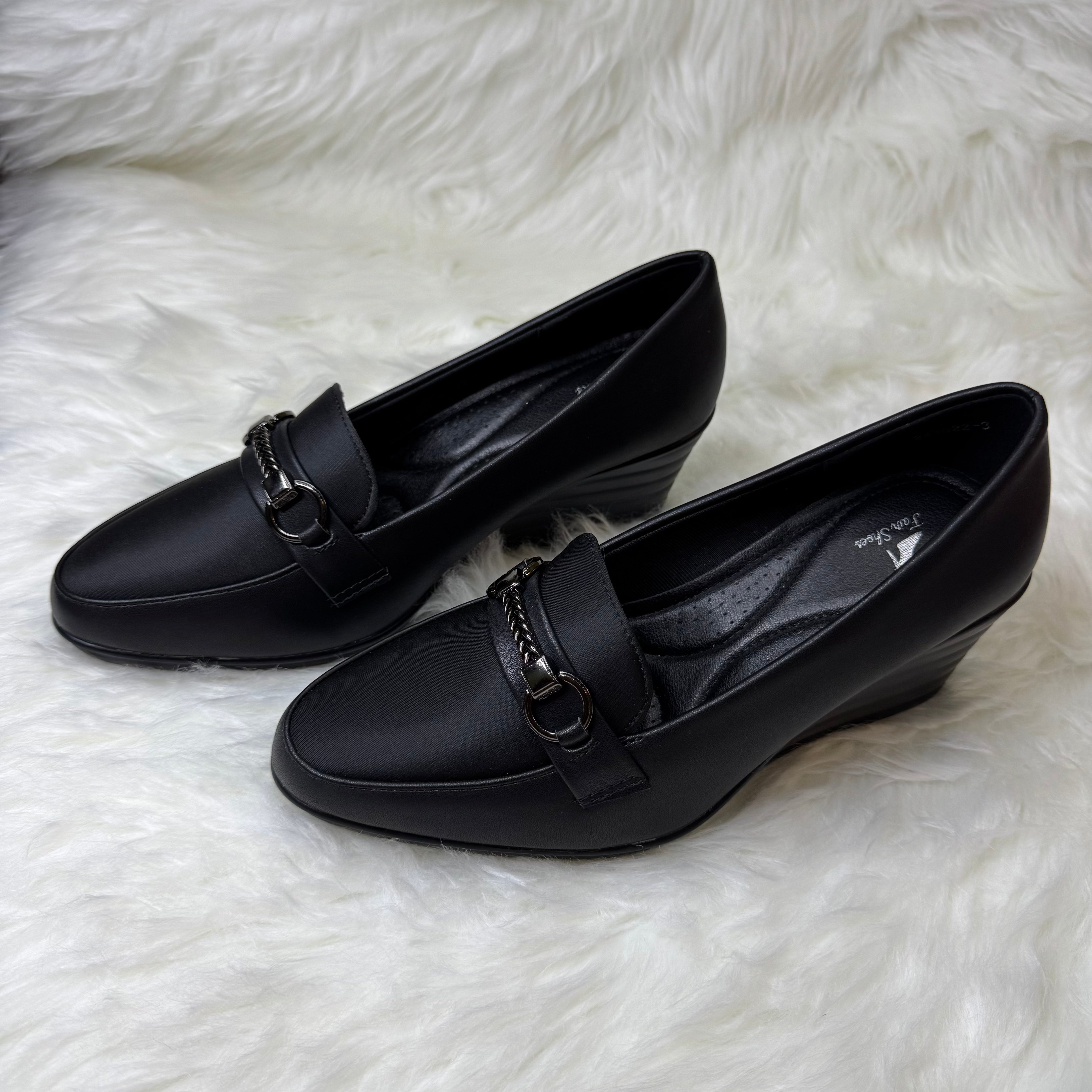 Premium Matte Black Formal Loafers