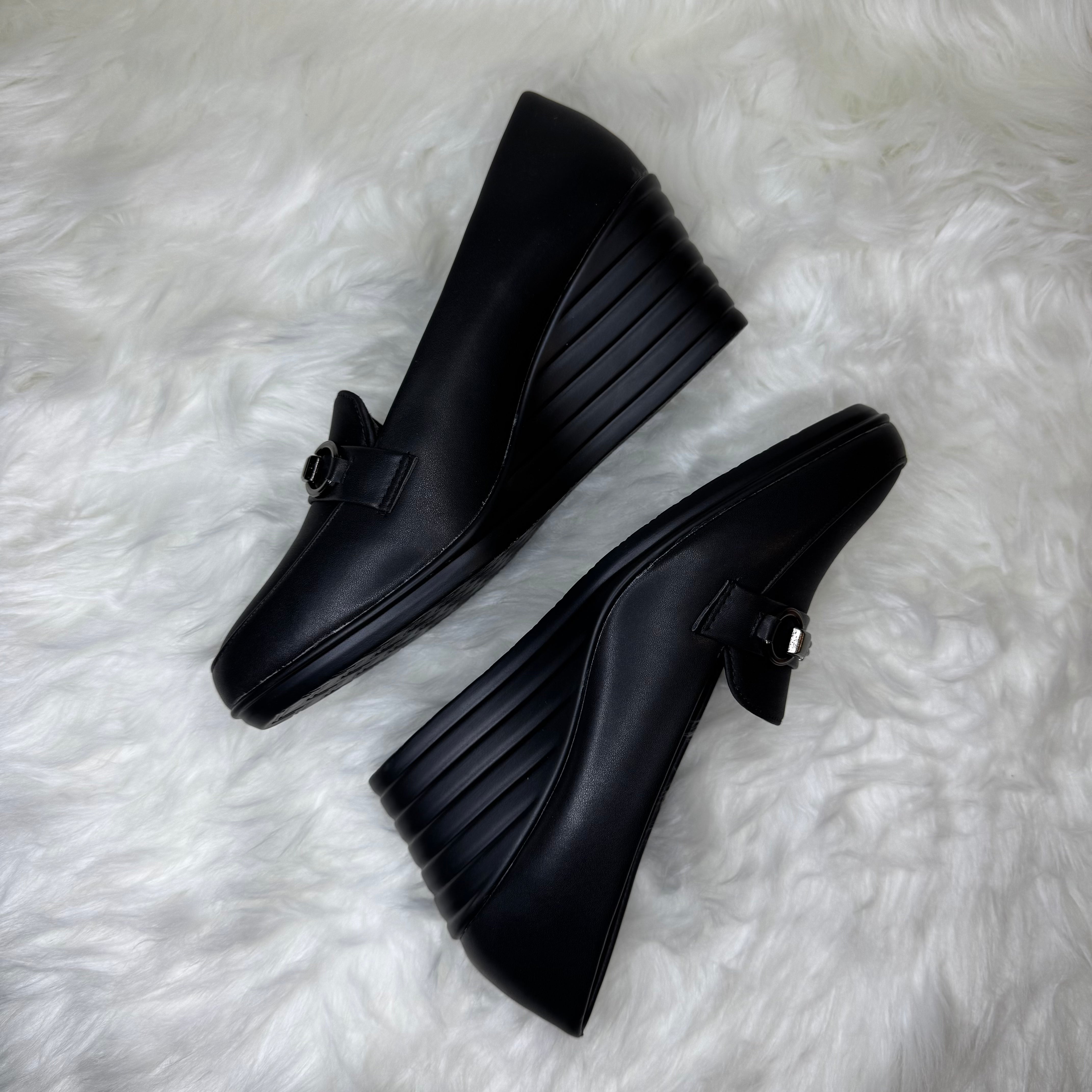 Premium Matte Black Formal Loafers