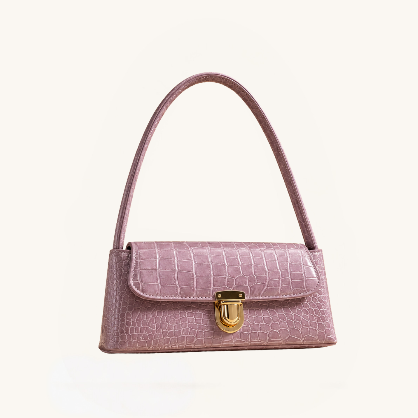 Tannaro Luna Croc Baguette Bag